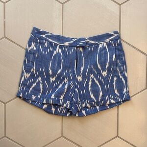 J. Crew Navy Ikat Women's Shorts